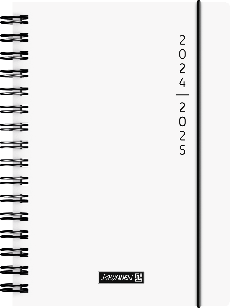Щоденник А5 шкільний 2024/2025 «Plain White» Brunnen 1072055115