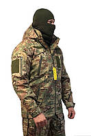 Куртка тактическая зимняя тактическая, UKR-TEC slimtex \ omni-heat, мультикам