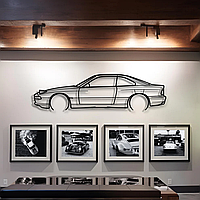 Почувствуйте элегантность и мощность! Панно с BMW 8 series E31 - роскошный авто декор!