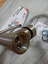 Змішувач для кухні MIXXUS SUS 011-G Нержавіюча сталь, фото 5