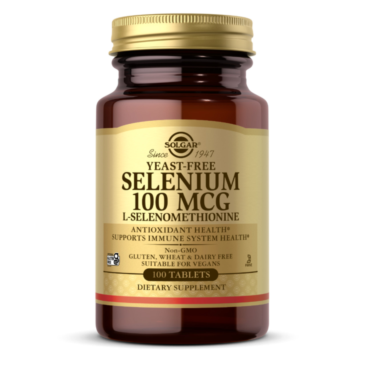 Selenium Yeast-Free 100 mcg - 100 tabs