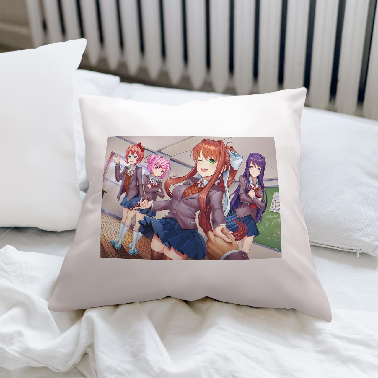 Подушка "Doki Doki Literature Club! / Докі Докі Літературний Клуб" №7, фото 1