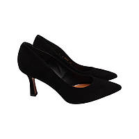 Туфлі жіночі Bravo Moda Чорні натуральна замша 100-22DT 37 UT, код: 7443424