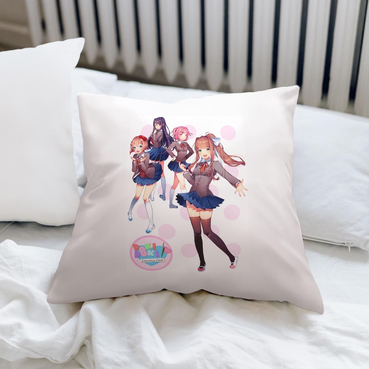Подушка "Doki Doki Literature Club! / Докі Докі Літературний Клуб" №9, фото 1