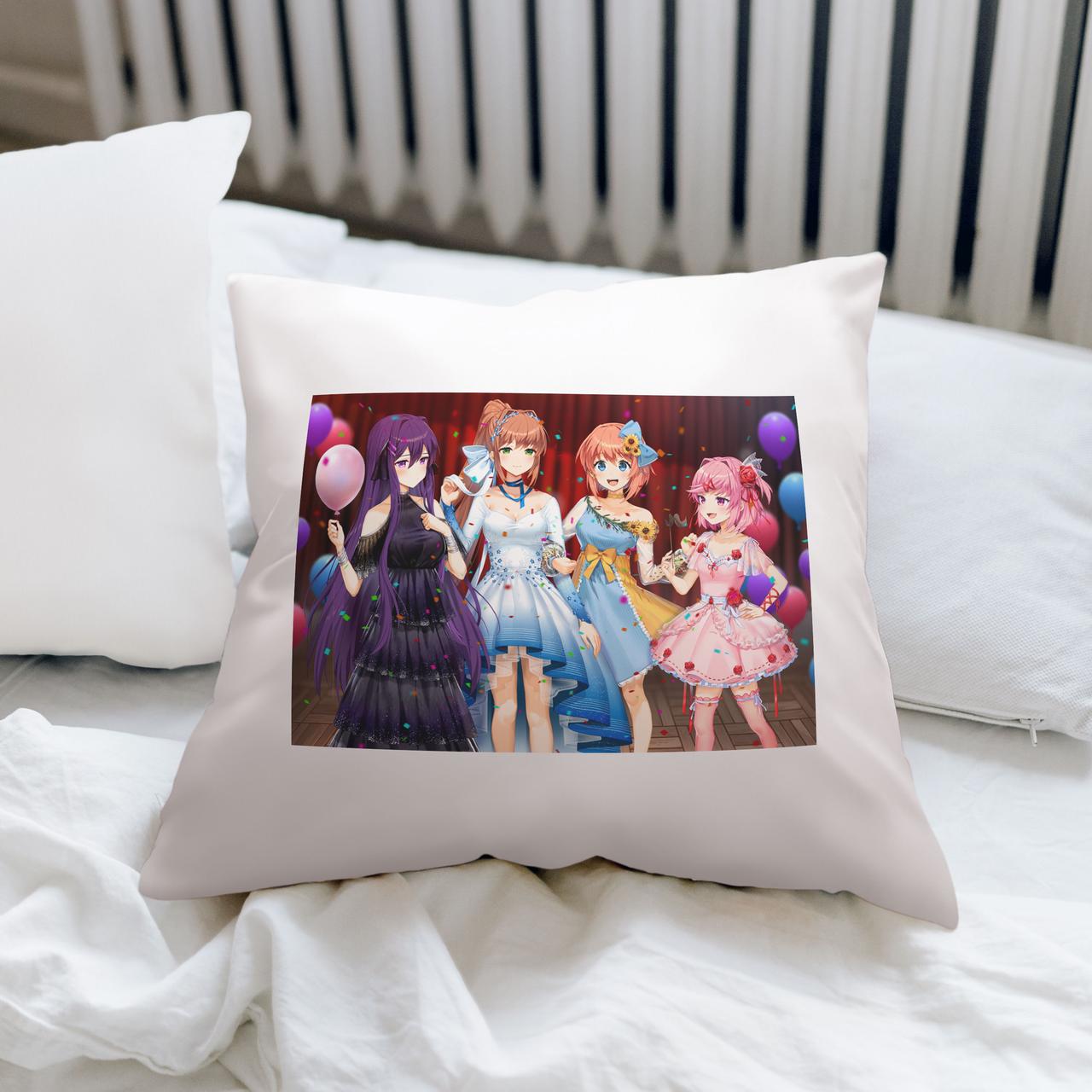 Подушка "Doki Doki Literature Club! / Докі Докі Літературний Клуб" №10, фото 1