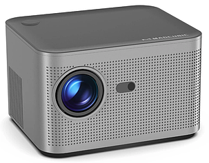Смарт Проєктор MAGCUBIC HY350 Gray 4K 580ANSI BT5.0 Wifi 6 Домашній кінотеатр, фото 3
