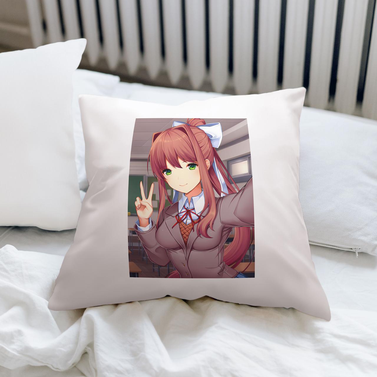 Подушка "Doki Doki Literature Club! / Докі Докі Літературний Клуб" №11, фото 1