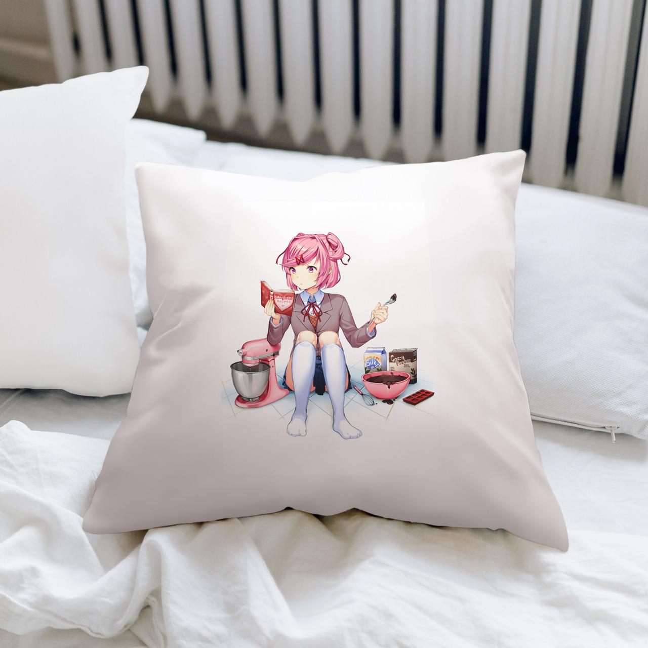 Подушка "Doki Doki Literature Club! / Докі Докі Літературний Клуб" №12, фото 1