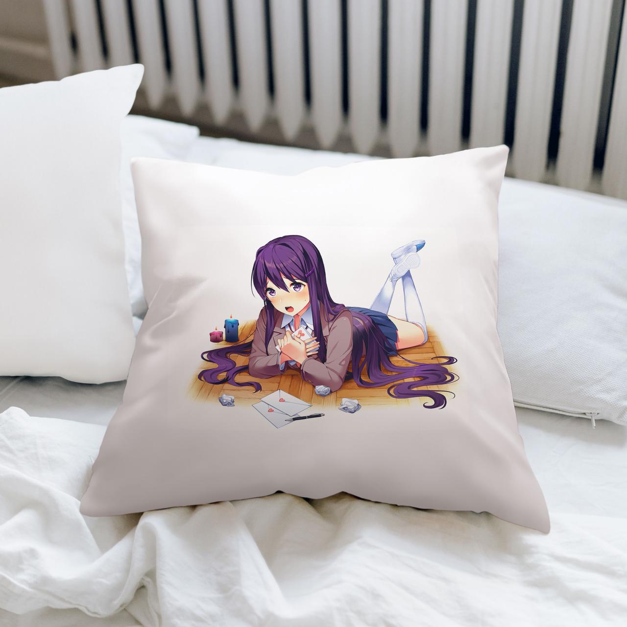 Подушка "Doki Doki Literature Club! / Докі Докі Літературний Клуб" №13, фото 1