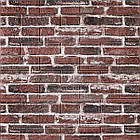 Декоративна 3D панель самоклейка 700х770х5мм Цегла червона Катеринославська (043) SW-00000031