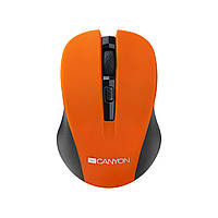 Мышь беспроводная Canyon CNE-CMSW1O Orange USB MY, код: 1904271