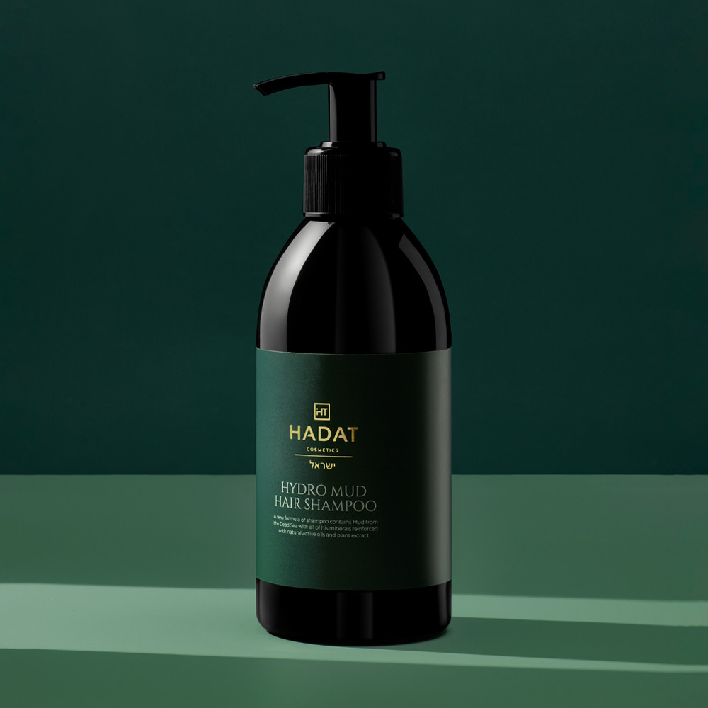 Глибоко Очищаючий Шампунь-Пілінг для Волосся з Гідробрудом — Hadat Cosmetics Hydro Mud Hair Shampoo 300 ml