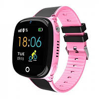 Детские Умные Часы Baby Smart Watch Hw11 Aqua Plus Черно-Розовые FS, код: 2599078