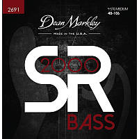 Струны для бас-гитары Dean Markley 2691 SR2000 Stainless Steel Medium 4-String Bass 48 106 SK, код: 6555873