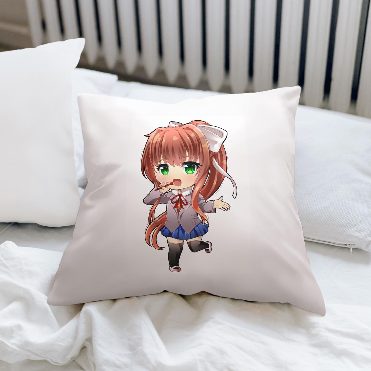 Подушка "Doki Doki Literature Club! / Докі Докі Літературний Клуб" №17, фото 1