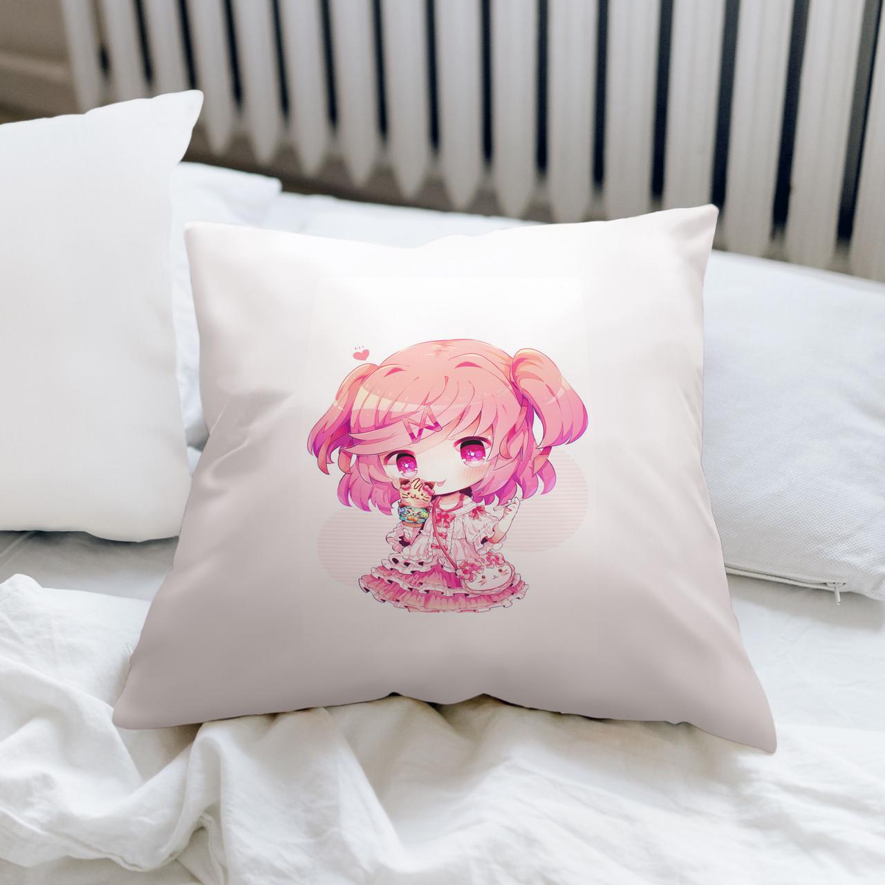 Подушка "Doki Doki Literature Club! / Докі Докі Літературний Клуб" №19, фото 1