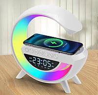 Настільна смарт лампа-нічник G-Smart RGB 15W Light Sound Machine White