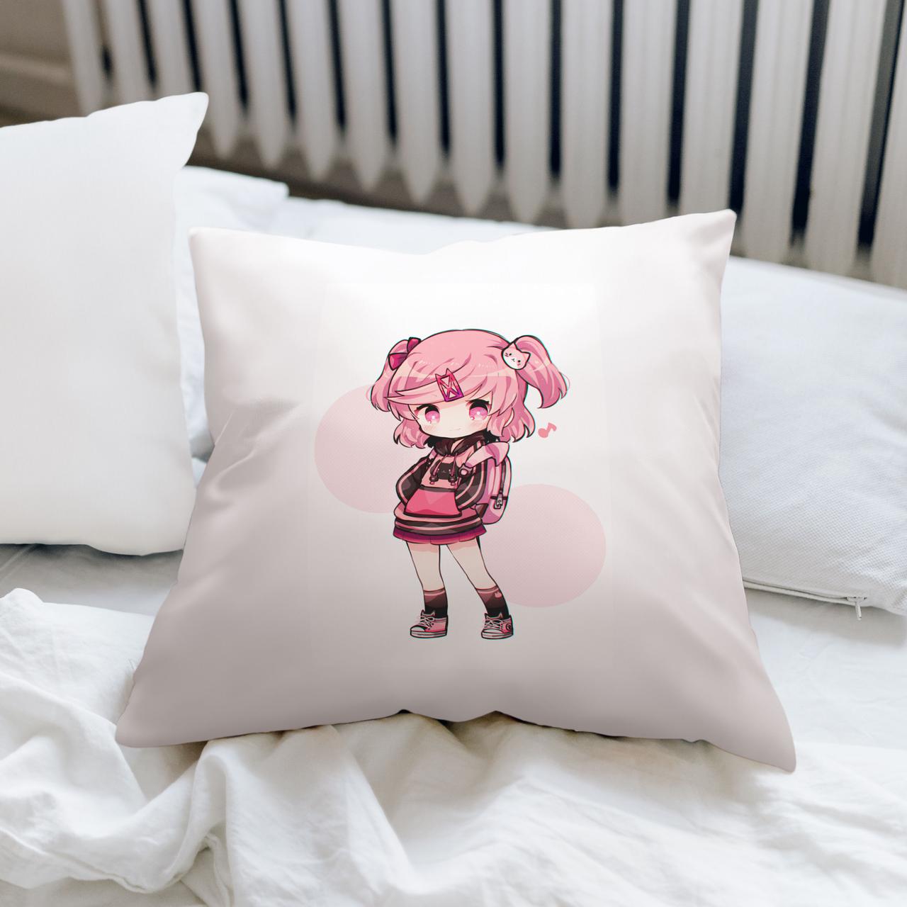 Подушка "Doki Doki Literature Club! / Докі Докі Літературний Клуб" №21, фото 1