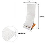 Самоклеющаяся 3D панель под белый кирпич в рулоне 19600x700x3мм (R001-3-20) SW-00001392, фото 6