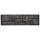 Самоклеюча 3D панель камінь чорний 1115х300х11мм (197) SW-00001374
