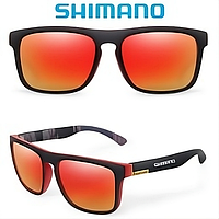 Солнцезащитные очки SHIMANO For Men Polarized Y2K Woman Driving Fishing Glasses Retro Design Eyewear UV400