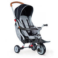 Дитячий велосипед металевий Smoby OL82811 Robin 3в1 Gray SX, код: 7333368