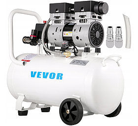 Потужний компресор 750 Вт безмасляний Vevor 50 л 68 дБ