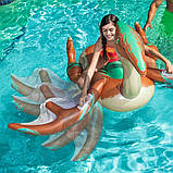 Надувний плотик дитячий Птеродактиль BW 41105 (ремкомплект, 135-198 см) | Надувна платформа, фото 6