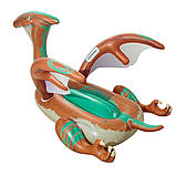 Надувний плотик дитячий Птеродактиль BW 41105 (ремкомплект, 135-198 см) | Надувна платформа, фото 9