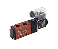 Пневмораспределитель электромагнитный 4V210-08 5/2 AC220V, соленоидный клапан для воздуха