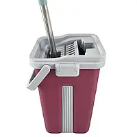 Комплект для прибирання будинку швабра з відром Scratch Anet 8 л комплект для прибирання будинку