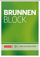 Блокнот Brunnen А5 на верхней склейке с чистыми листами 50 листов 70 г м2 1052426 GM, код: 1931267