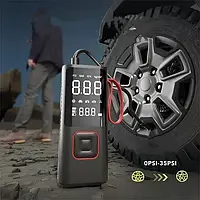 Автомобільний бездротовий повітряний насос Car Air Pump ATJ-6988 Портативний компресор акумуляторний