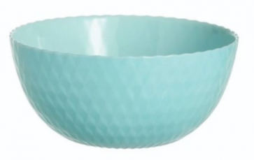 Салатник бірюзовий персональний фактурний Pampille Turquoise 130мм Luminarc Q4653, фото 1