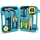 Набір інструментів у кейсі 9в1 / Набір ручних інструментів / Комплект інструментів, фото 4