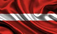 Флаг «Латвия», Атлас, 1350х900 мм
