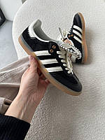 Женские кроссовки Adidas Samba Wales Bonner Black/White 37