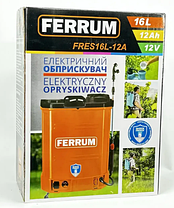 Обприскувач акумуляторний FERRUM FRES16: 12V : 12A, фото 6