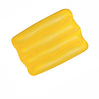 Надувная виниловая подушка Bestway 52127 38 х 25 х 5 см желтая SK, код: 2559643