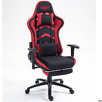 Кресло геймерское VR Racer Textile Craft красный/черный, ТМ Амф