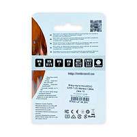 Карта пам'яті 128GB Mibrand microSDXC (UHS-1 U3) C10 (MICDHU3/128GB-A) + adapter SD, фото 3