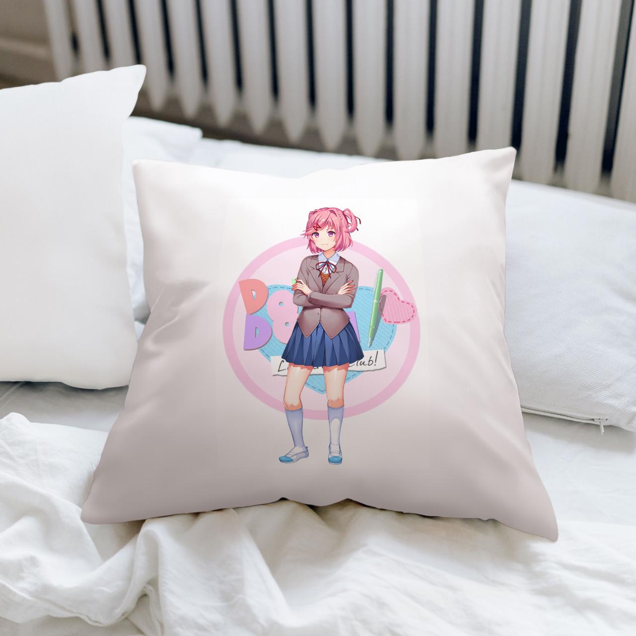 Подушка "Doki Doki Literature Club! / Докі Докі Літературний Клуб" №24, фото 1