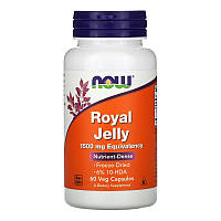 Маточное молочко NOW Royal Jelly 1000 mg (60 капс)