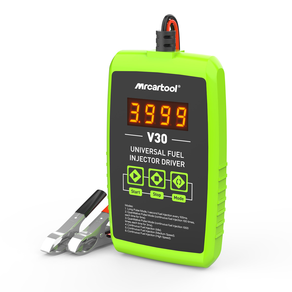 MRCARTOOL V30 Universal Fuel Injector Driver набір для очищення й перевірки паливних форсунок