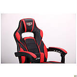 Крісло ігрове VR Racer Dexter Webster чорний/червоний, ТМ Амф, фото 7