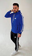 Костюм мужской весенний спортивный Adidas. Костюм мужской прогулочный Adidas 46 48 50 52 54