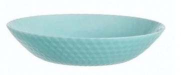 Тарілка супова блакитна Pampille Turquoise 200мм Luminarc склокераміка Q4650, фото 1
