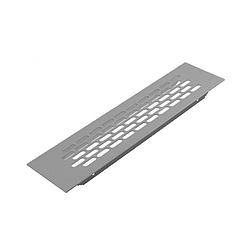 Решітка вентиляційна GTV Світлий антрацит 245x60