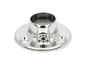 Кріплення труби d = 16 (метал) GIFF фланець Хром