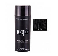 Загуститель для волос (пудра) Toppik Hair Building Fibers черный black ( код: b-01 )